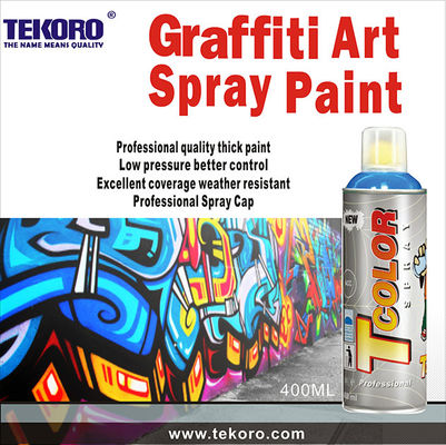 Artist-Grade Water-Based Low Odor Acrylic Graffiti Spray Paint for Versatile Substrates
