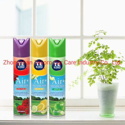 Tekoro Air Freshener Aerosol Spray with Natural Fragrance สําหรับการใช้งานหลายประการ และได้รับการรับรอง CE, RoHS, SGS, GMP