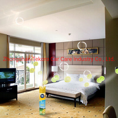 Tekoro Air Freshener Aerosol Spray with Natural Fragrance สําหรับการใช้งานหลายประการ และได้รับการรับรอง CE, RoHS, SGS, GMP