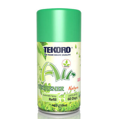 Tekoro Green Apple Flavour Air Freshener อัตโนมัติสเปรย์รีฟิลล์ พร้อมการรับรอง CE, RoHS, SGS, GMP และความจุ ≥200ml