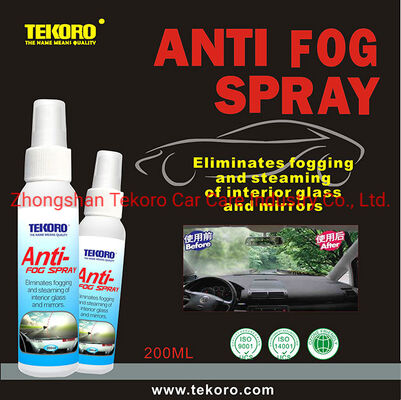 Tekoro Anti Mist Glass Cleaner สเปรย์ต้านหมอกกําจัดความหนาแน่นภายใน รวดเร็วและง่ายต่อการใช้งานและลดความหมอก