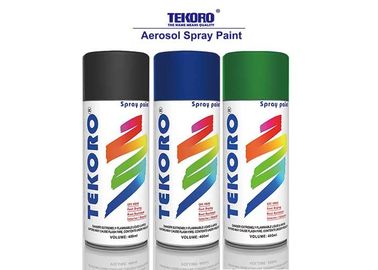 สีสเปรย์กันสนิมหลายสีสําหรับรั้วและงานอาชีพ สัดส่วนสเปรย์ 99% ระบบสี
