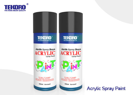 สีต่างๆอะคริลิสเปรย์พ่นสีแห้งเร็วสำหรับอุปกรณ์สวนพลาสติกและโลหะ